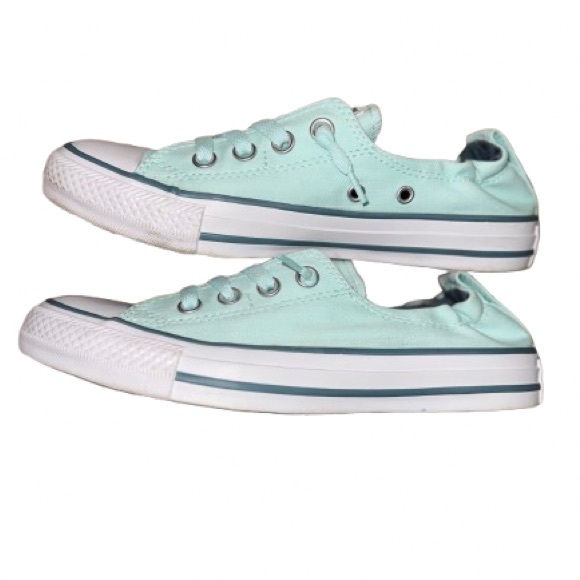 Converse Women’s Chuck Taylor Shoreline Slip-On Teal Tint/Celestial White - Picture 2 of 7